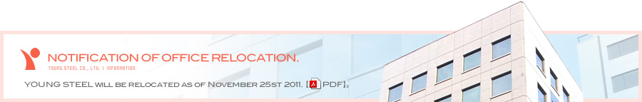 NOTIFICATION OF OFFICE RELOCATION.